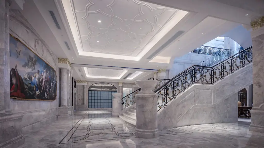 Modern villa construction and interior design in Dubai