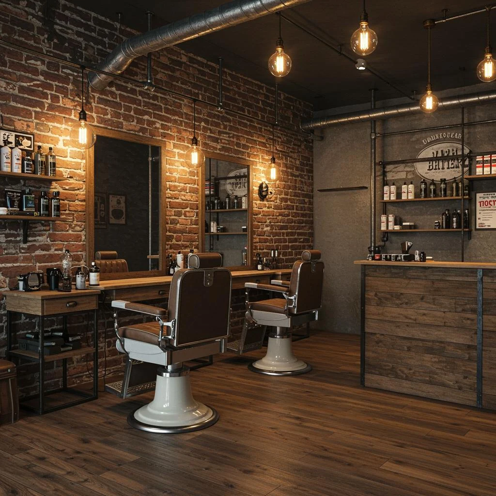 Best Barber Shop Design Dubai​