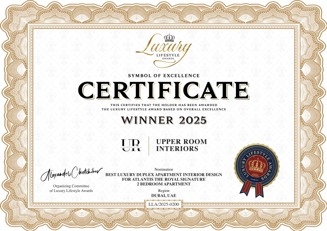 upper room interiors the best interior design company and fit out company in dubai