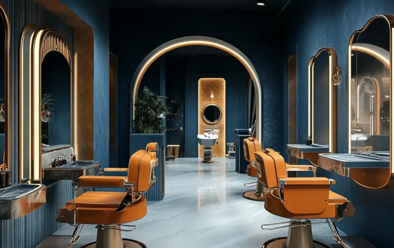 barbershop design dubai companies