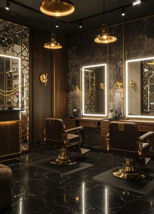 Best Barber Shop Design Dubai​ and UAE